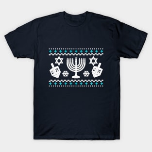 Funny Ugly Hanukkah Sweater T-Shirt